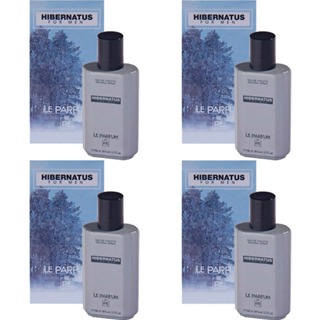 Kit Com 4 Perfumes Hibernatus Le Parfum 100ml Paris Elysees em Oferta na Shopee