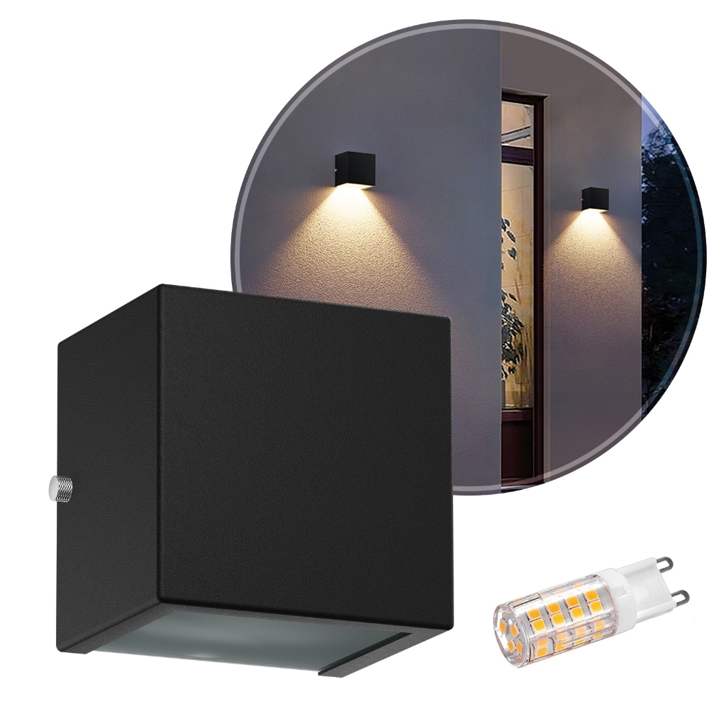 Arandela Quadrada Externa Led: Onde Comprar | BuscaProdutos