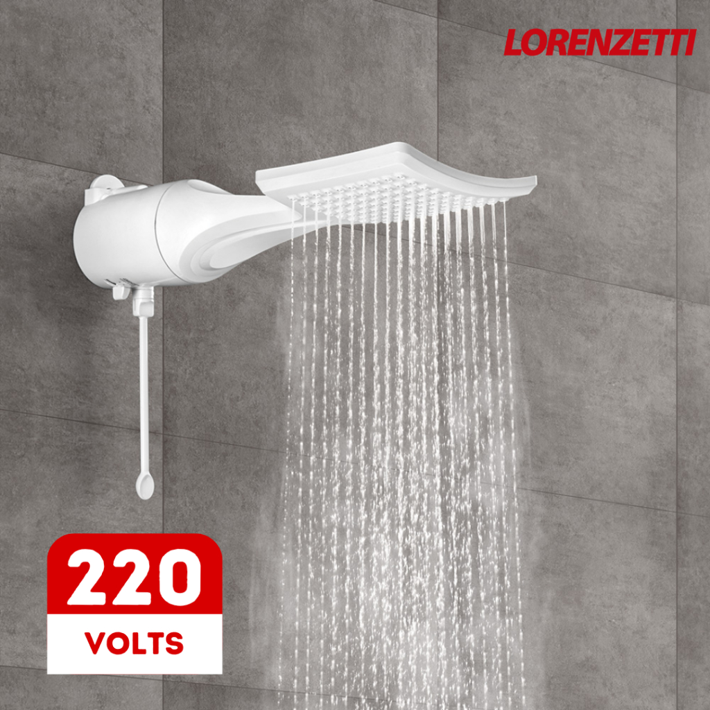 Chuveiro Ducha Eletrônica Loren Shower Ultra Lorenzetti 220v 6800w Branco