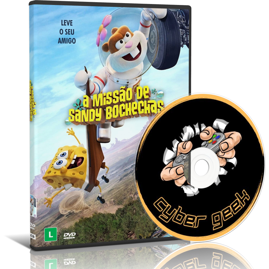 DESENHO - A MISSÃO DE SANDY BOCHECHAS (DVD AUTORADO)