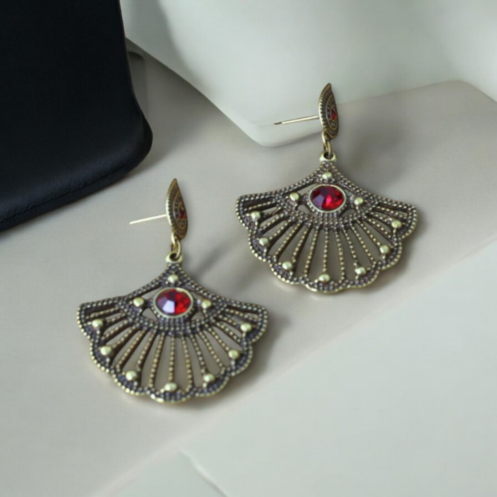 Brinco Leque Grande: Onde Comprar | BuscaProdutos