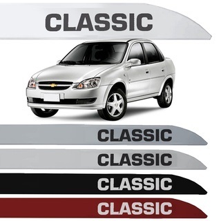Jogo Friso Lateral Corsa Classic 2011 2012 2013 2014 2015 2016 Silkado Imperdivel