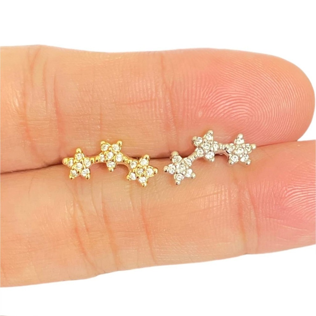 ✨Piercing Reto para Hélix e Tragus | Antialérgico 3 Estrelas (ONP1051) 👂