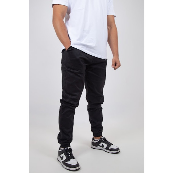 Kit 4 Calça Masculina Jogger Jeans Calças Skinny Academia Masculino Camuflada Preta Com Punho Elástico Envio Imediato