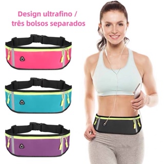 Bolsa Pochete Fitness Masculina Feminina Impermeável Corrida Praia Academia em Oferta na Shopee