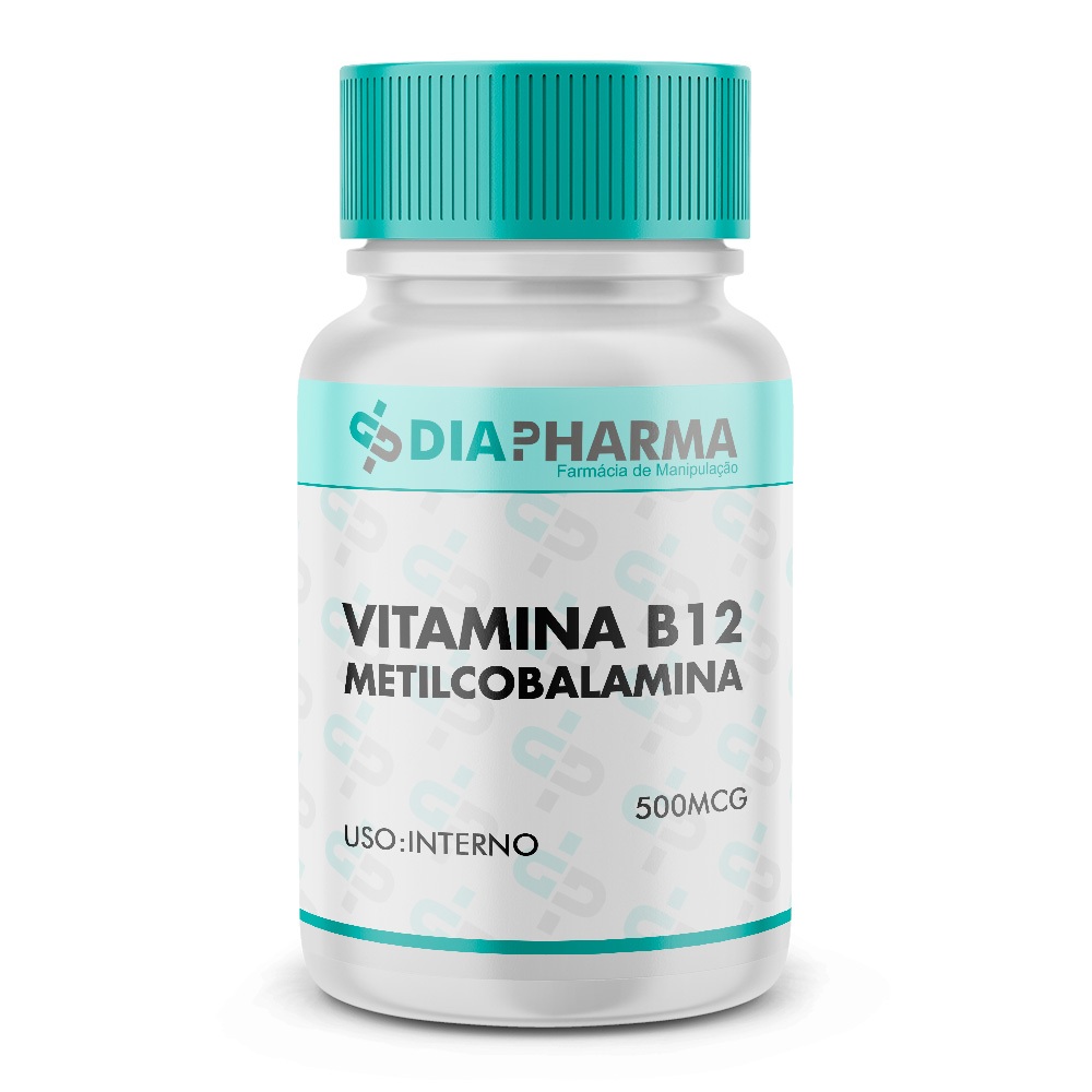 Vitamina B12 500mcg Metilcobalamina - Cápsulas em Oferta na Shopee
