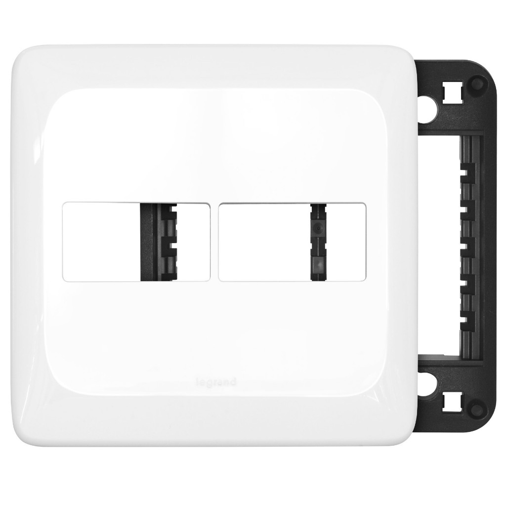 Espelho Placa 1+1 Posto 4x4 Pial Pop em Oferta na Shopee