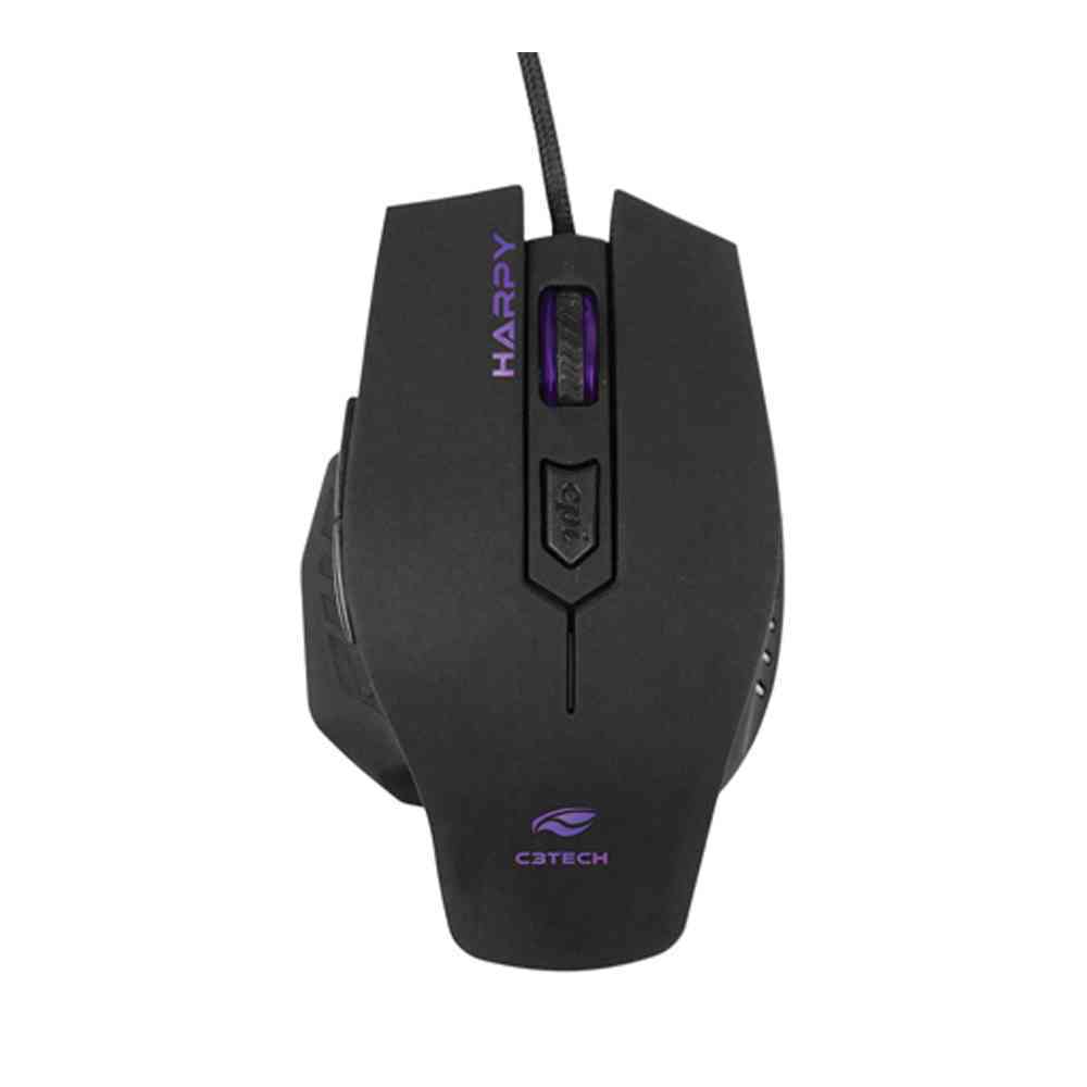 Mouse Gamer Usb Led Multicolor Mg-100bk C3tech (Recondicionado)