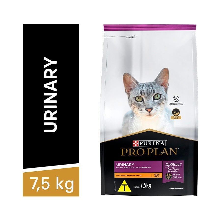 Purina Pro Plan Trato Urinário Ração Para Gatos 7,5kg ENVIO IMEDIATO em Oferta na Shopee