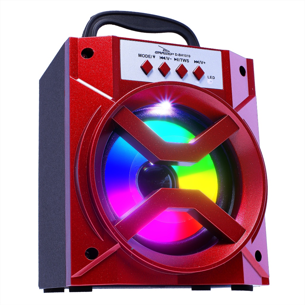 Caixa De Som Mini Bluetooth Alto Falante Portátil RGB Fm Integrado Computador Note Pendrive P2 MP3 Usb em Oferta na Shopee