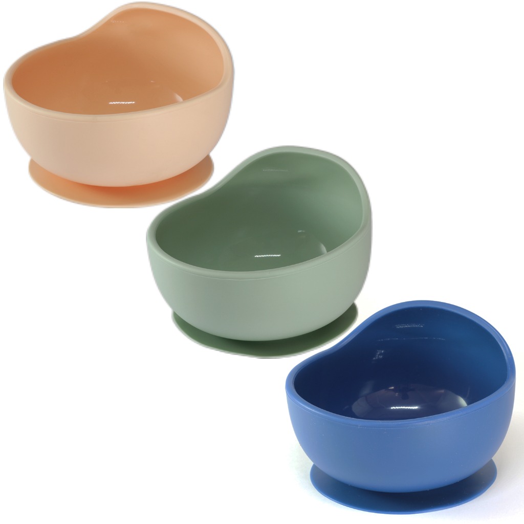 Bowl Silicone Tigela com Ventosa Introdução Alimentar Infantil Bebê