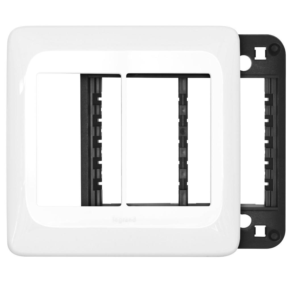 Espelho Placa 3+3 Postos Juntos 4x4 Pial Pop em Oferta na Shopee