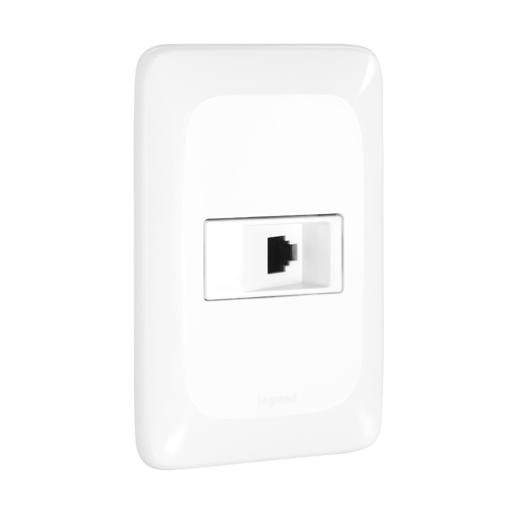 Tomada Telefone Rj11 Conjunto 4x2 Pial Pop - Home Appliances