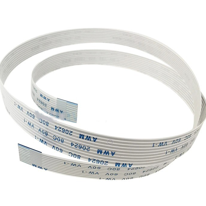 Cabo Flat 12 Vias Normais 30cm X 6,5mm