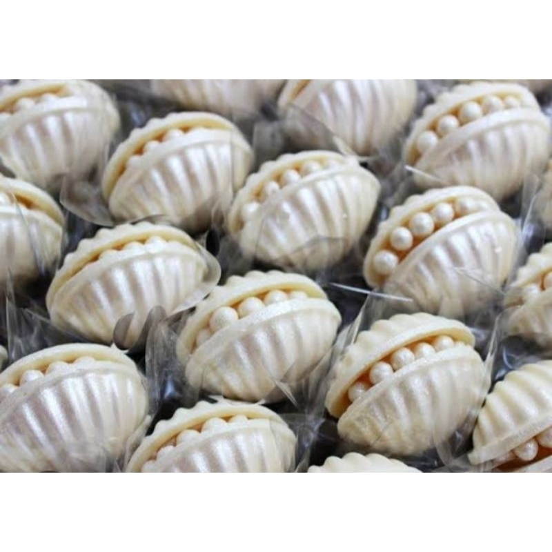 Concha de chocolate para doces finos