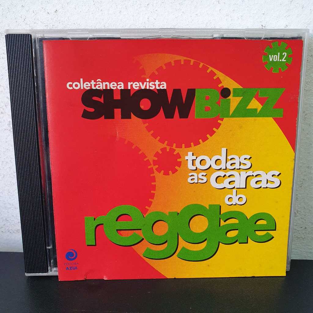 CD ShowBizz Todas As Caras do Reggae Vol. 2 - Revista