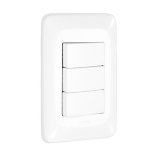 3 Interruptores Simples Conjunto 4x2 Pial Pop em Oferta na Shopee