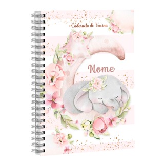 Caderneta de Vacina Personalizada com nome vários modelos em Oferta na Shopee