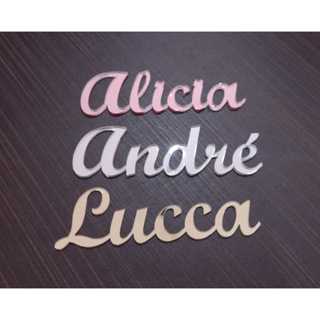 NOME EM ACRÍLICO PERSONALIZADO em Oferta na Shopee