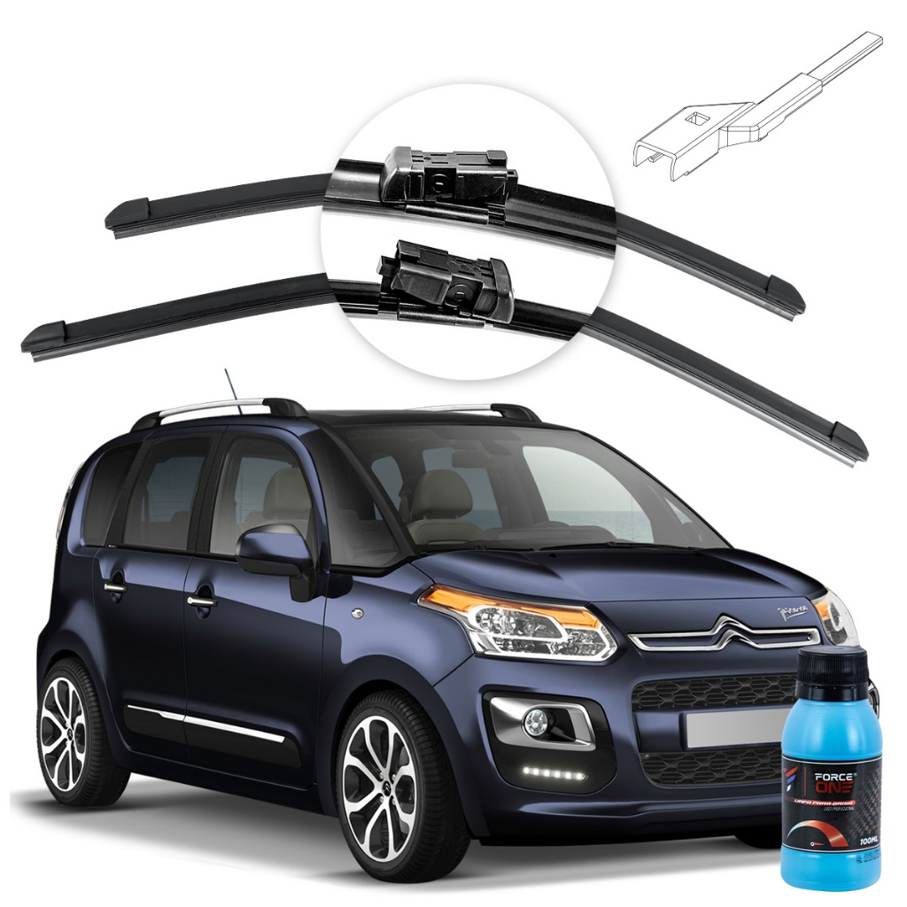 Limpador de Parabrisa Citroen C3 Picasso ano 11 a 15 Especifica