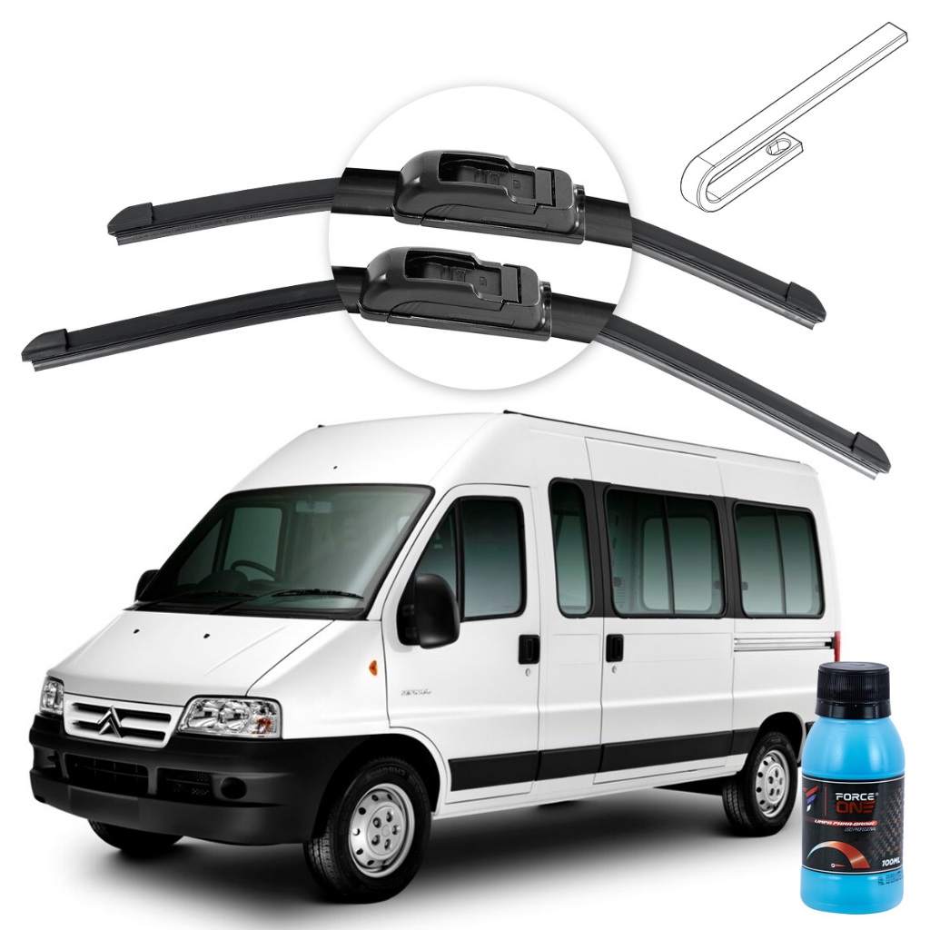 Limpador de Parabrisa Citroen Jumper ano 94 a 17 Universal em Oferta na Shopee