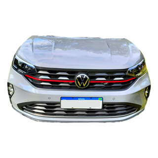 Nivus aplique friso vermelho grade sport tms em Oferta na Shopee