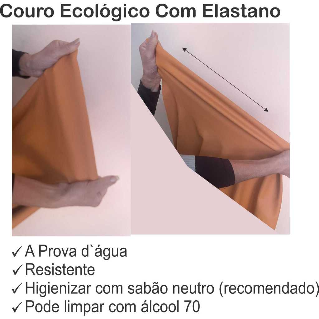 Capa em Couro Ecológico Com Elastano Para Cadeira Escritório e Mochos dentários.