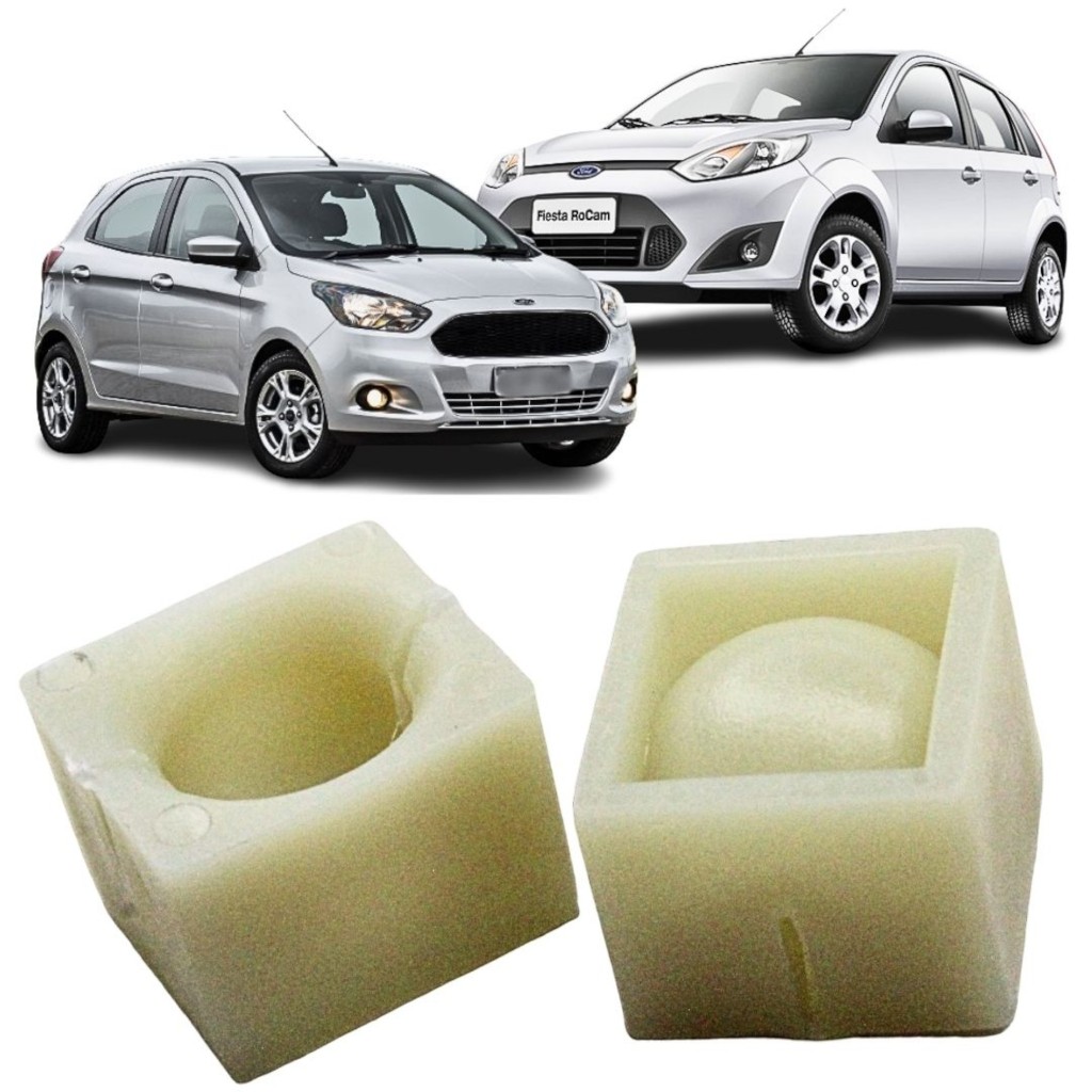 Par Bucha Guia Trambulador Alavanca Fiesta Ecosport Focus New Fiesta Ká 97ZT7C445AE
