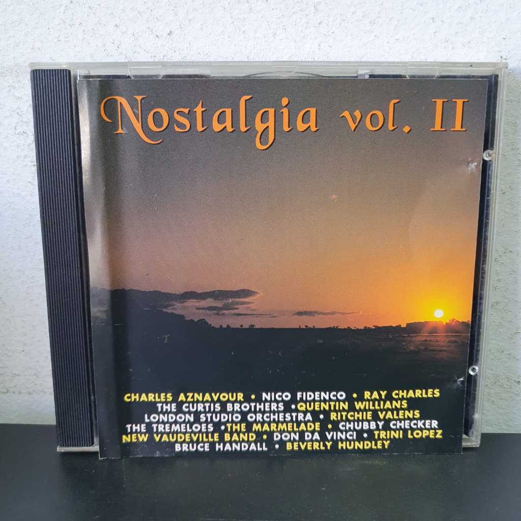 CD Nostalgia Vol. 2 - Charles Aznavour Trini Lopez Ray Charles Ritchie Valens