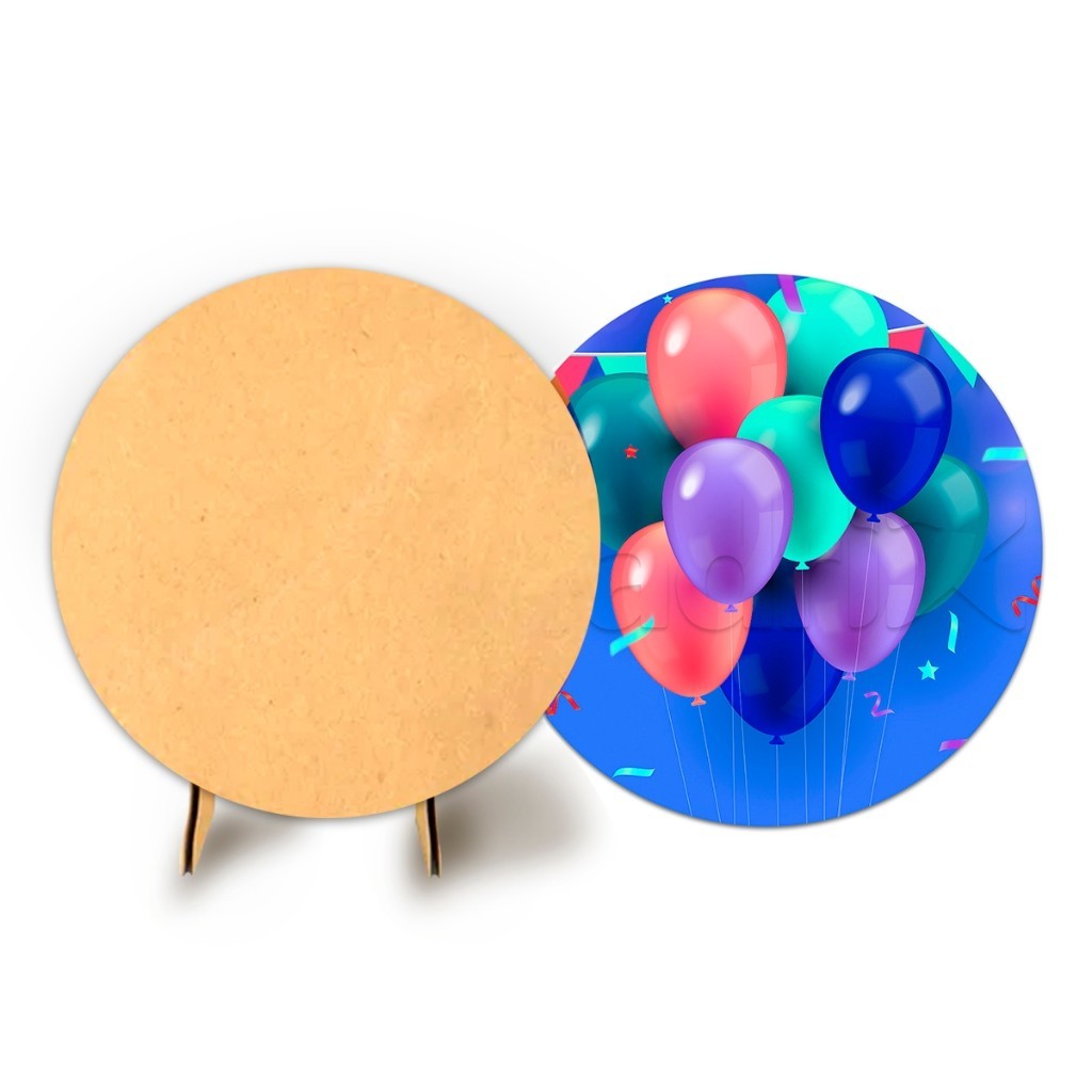 Suporte em MDF para Painel de 50cm com pézinho festa e pegue monte decoração enfeite aniversario batizado noivado cha bebe revelação decoração enfeite mesa