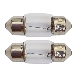 Lâmpada Torpedo Pequena 31mm Clear 12v 5w Luz Teto - 2/6/10 peças em Oferta na Shopee