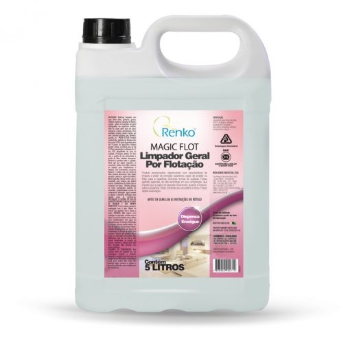 Magic Flot Limpador Geral por Flotação Multiuso Limpador de Estofados e Carpetes em Geral 5l — R$ 95,73 em Shopee