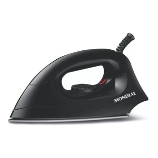 Ferro de Passar a Seco Mondial Preto 127V