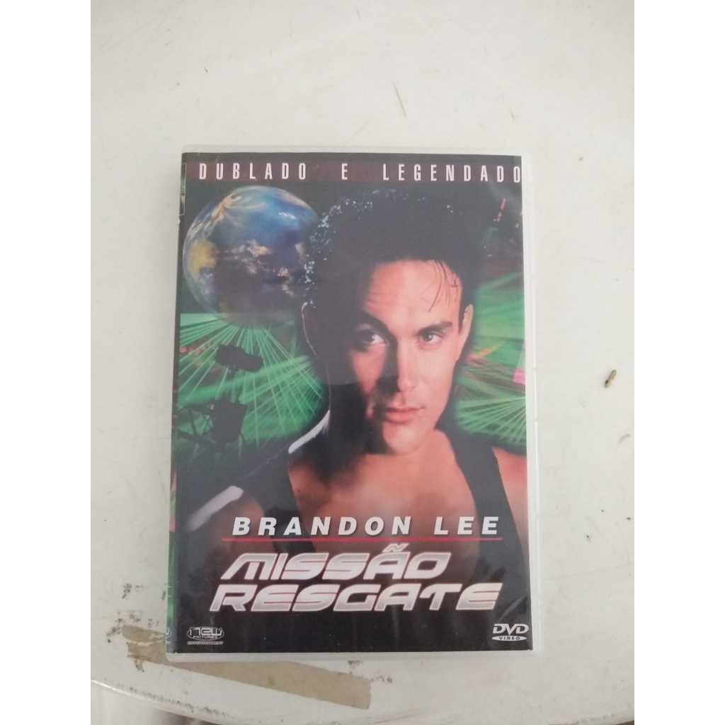 DVD Missão Resgate (Brandon Lee)