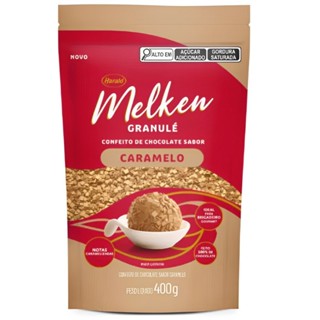 Granulé Confeito Melken Caramelo 400g Harald em Oferta na Shopee