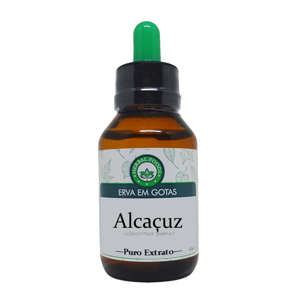 Alcaçuz – Extrato 60ml - Tintura mãe em Oferta na Shopee