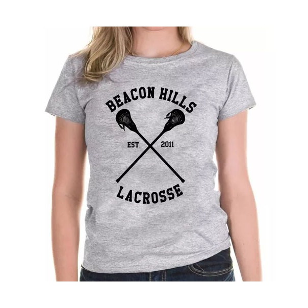 CAMISETA BABY LOOK Wolf Beacon Hills Lacrosse