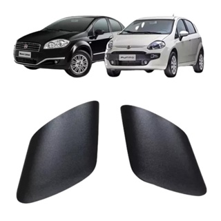 Capa Pe Do Retrovisor Punto 2008 A 2017 Linea 2008 A 2016 Preto Texturizado em Oferta na Shopee
