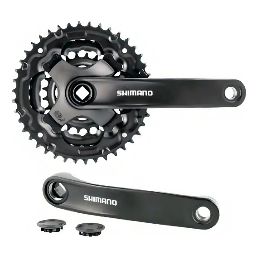 Pedivela Shimano Tourney TY-301 Reduzido 24/34/42 Braço 175mm para 6v / 7v / 8v - Sports & Outdoors
