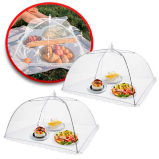 8 Tela Protetor Mosquiteiro Para Alimentos Frutas 35cm x 35cm Contra Insetos Anti Mosquito Poeira em Oferta na Shopee