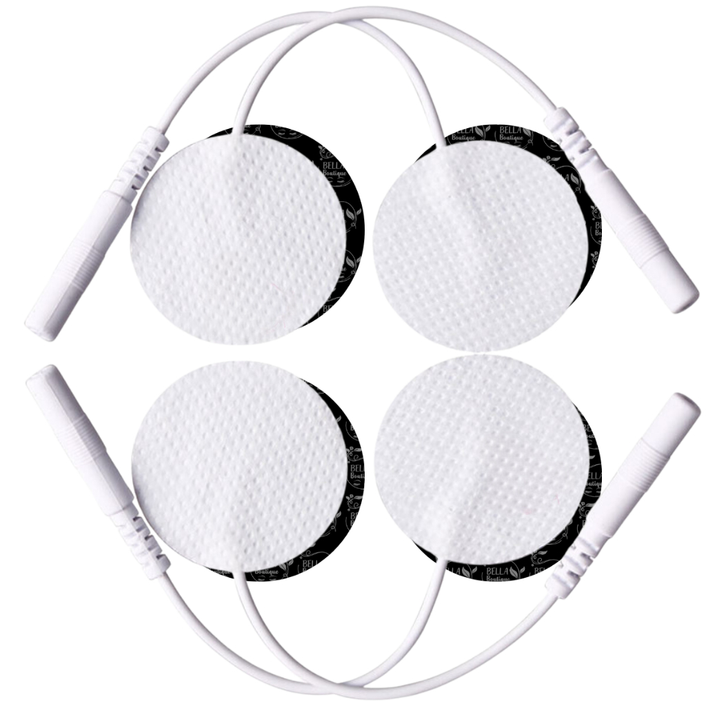 Eletrodo Auto Adesivo Fisioterapia Redondo 3 cm - 4 Unidades