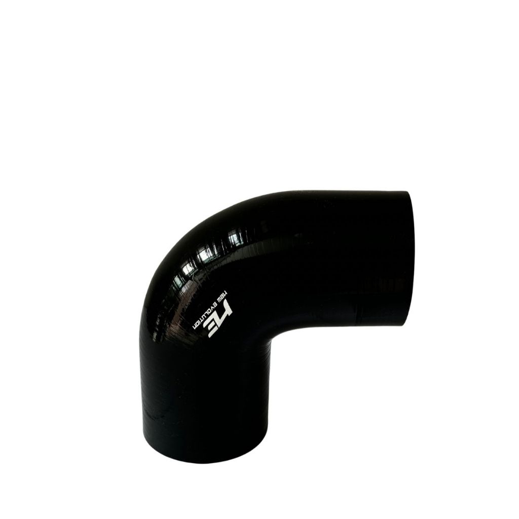 Mangote De Silicone 2,5"(63,5mm) Polegadas - 90º - Preto em Oferta na Shopee