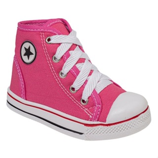 Tenis Cano Alto Infantil Feminino Pink  *ENVIO IMEDIATO* em Oferta na Shopee