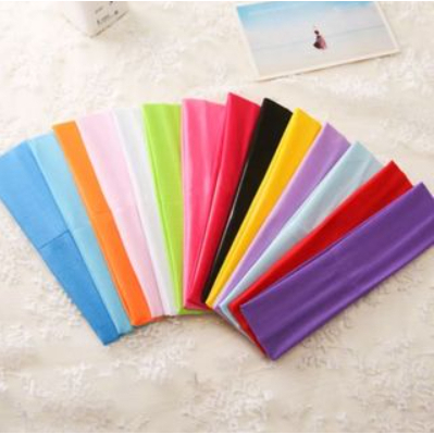 Faixa De Cabelo Confortável Elástica Esporte Tiara Academia Lazer Passeio Yoga Headband