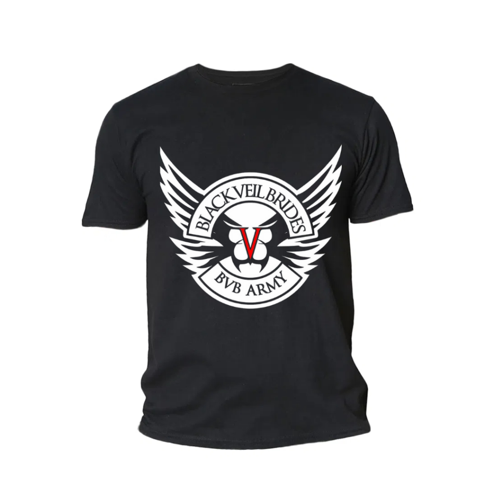 Camiseta Camisa Black Veil Brides Blusa unissex 100% Algodão Diversas Estampas Envio Imediato