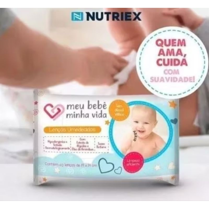 lenço umedecido toalha nutrex para seu bebê econômica