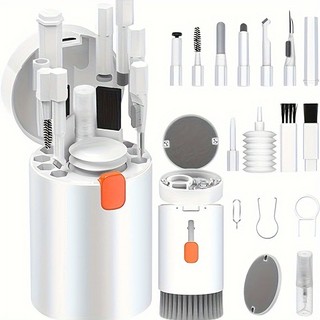 Kit De Limpeza 20 Em 1 De Teclado De Computador Escova Fones De Ouvido Ferramentas Extrat…
