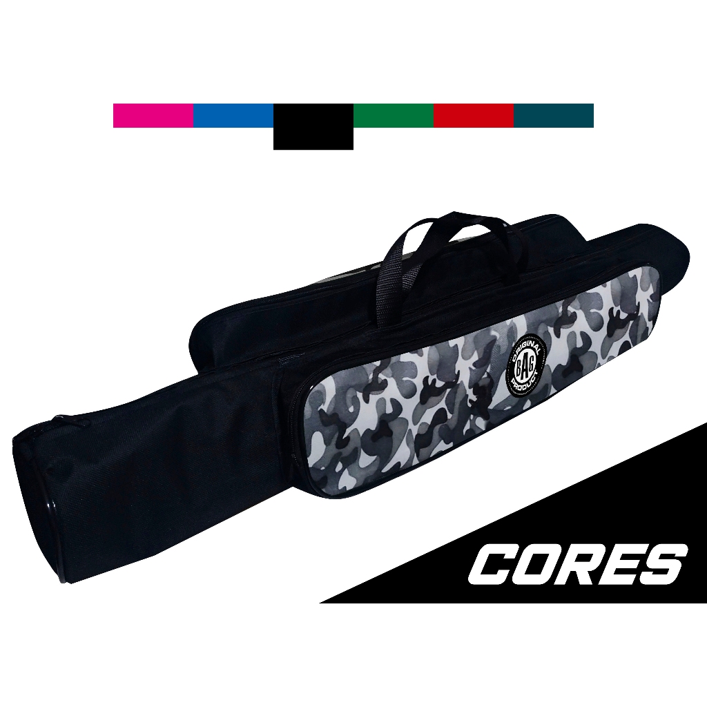 Bolsa Porta vara de pesca 60cm até 1,80metro em Oferta na Shopee