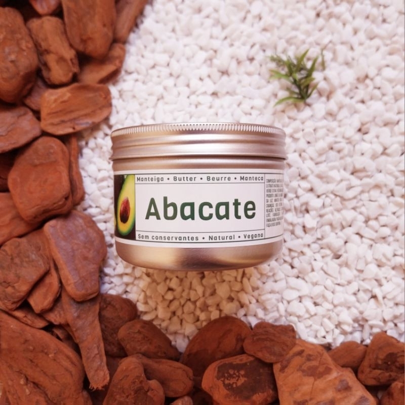 Manteiga de Abacate 120g - Corporal & Capilar - Natural