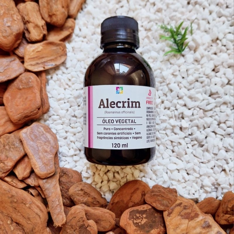 Óleo Vegetal de Alecrim - 100% Puro em Oferta na Shopee